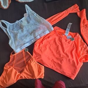 Buy1get2 free F21 swimwear tops